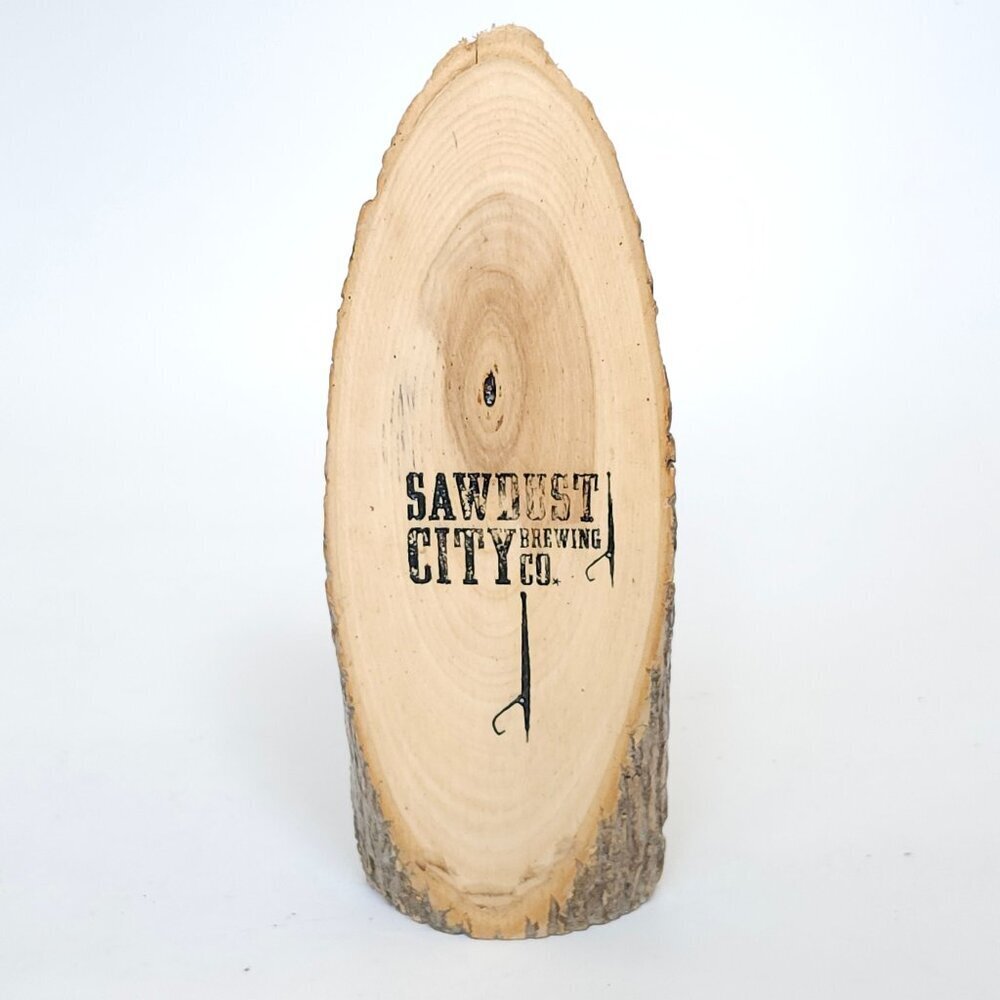ATTRACTIVE SAWDUST CITY BREWERY TAP HANDLE LONE PINE WEST COAST IPA